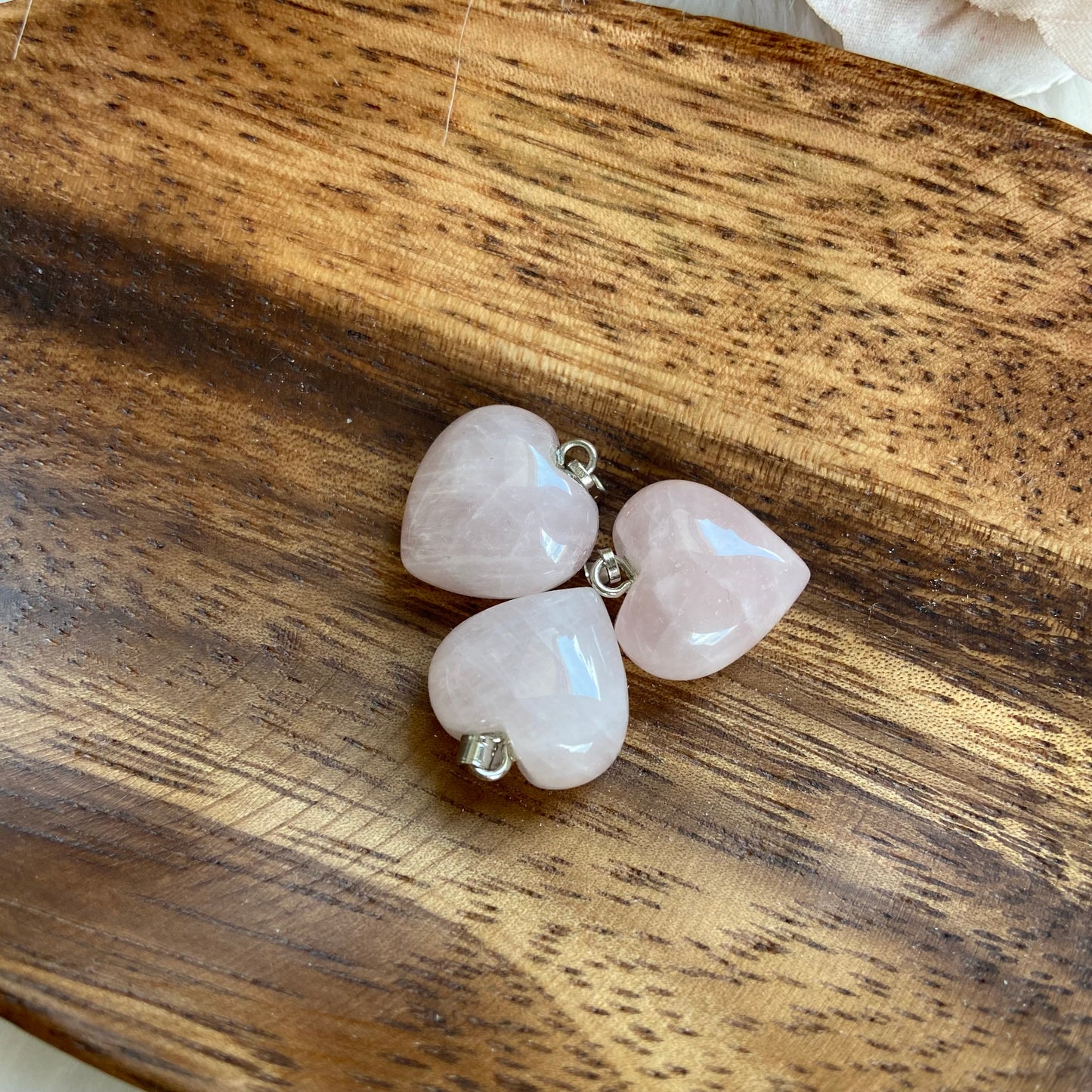 Rosenquarz Herz